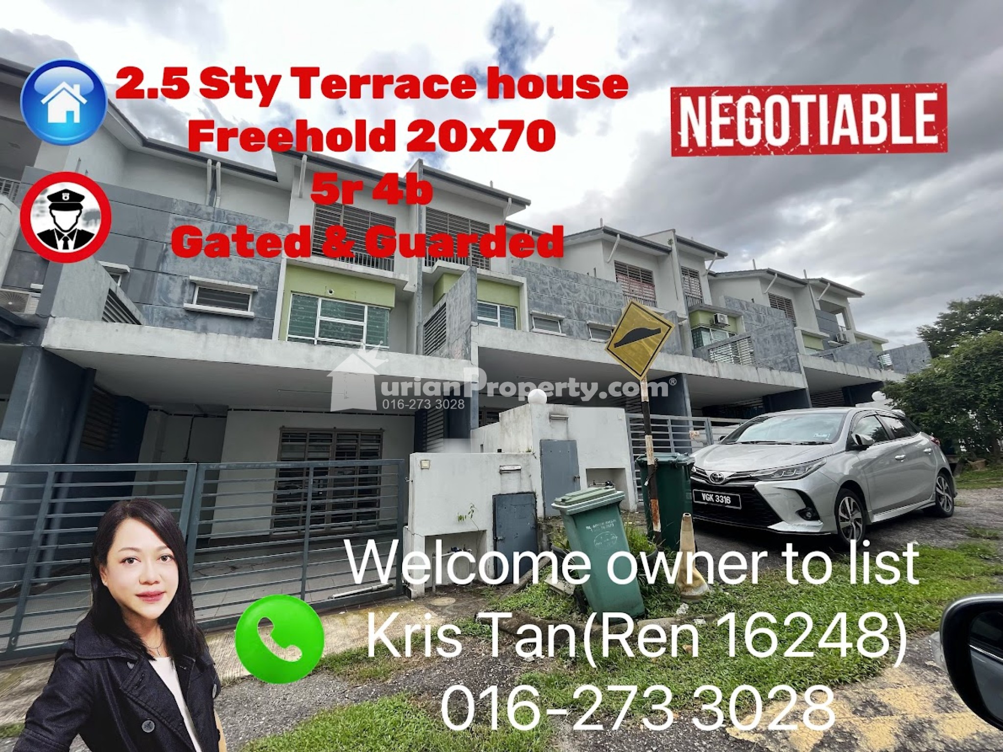 Terrace House For Sale at Taman Sutera Residences