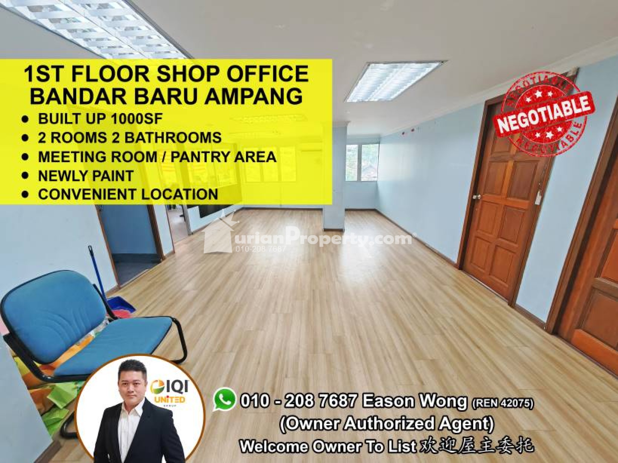 Shop Office For Rent at Bandar Baru Ampang