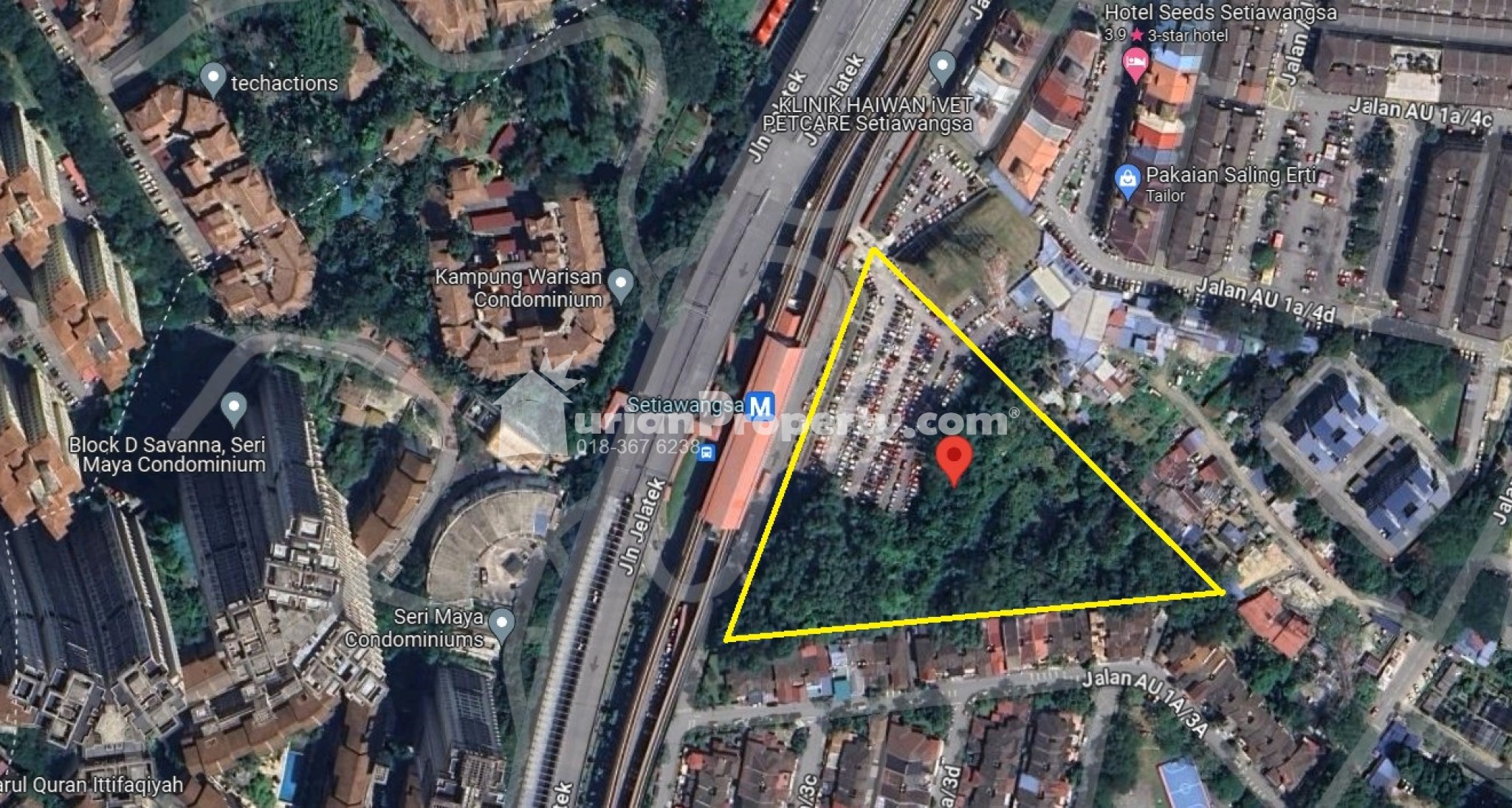 Commercial Land For Sale at Setiawangsa