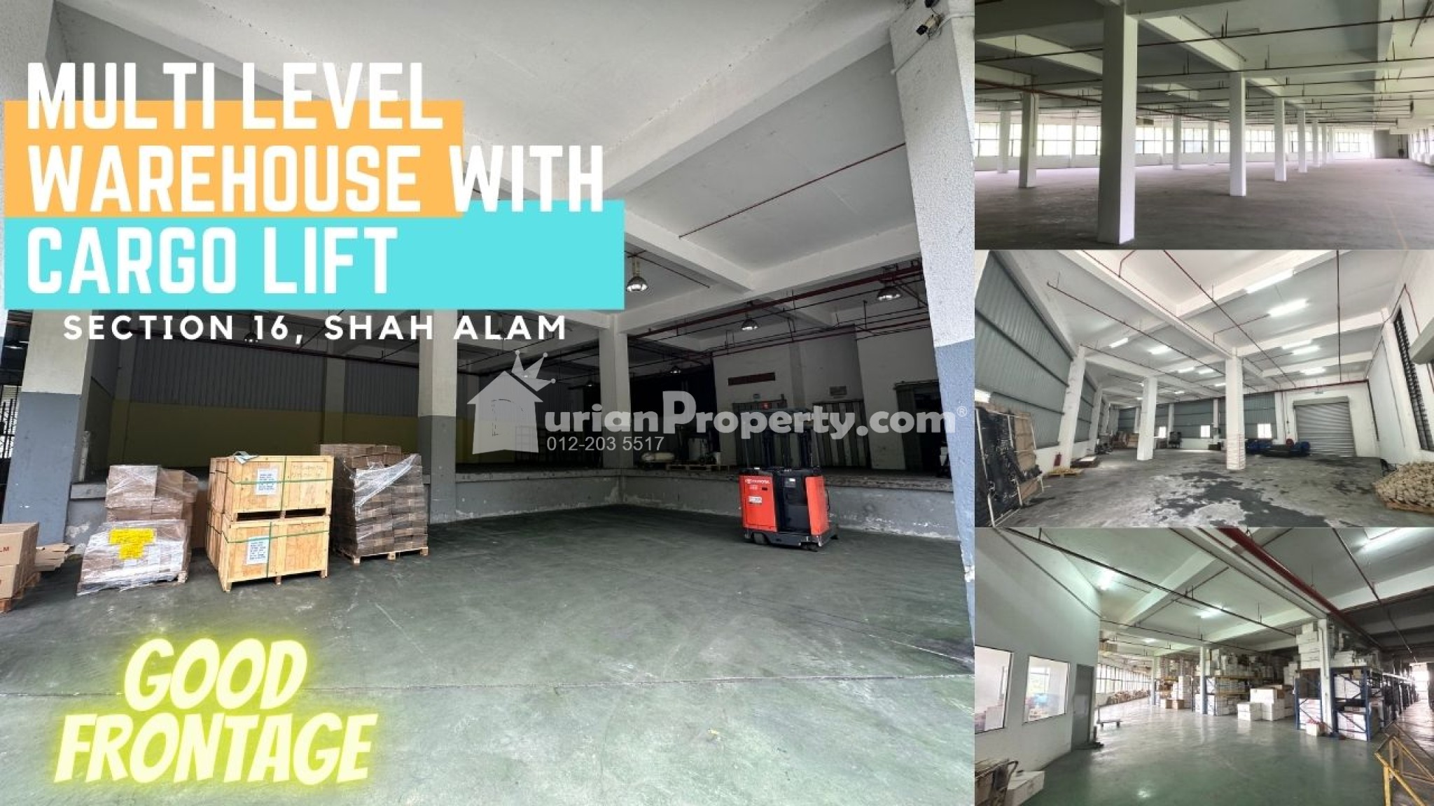 Detached Warehouse For Rent at Section 16
