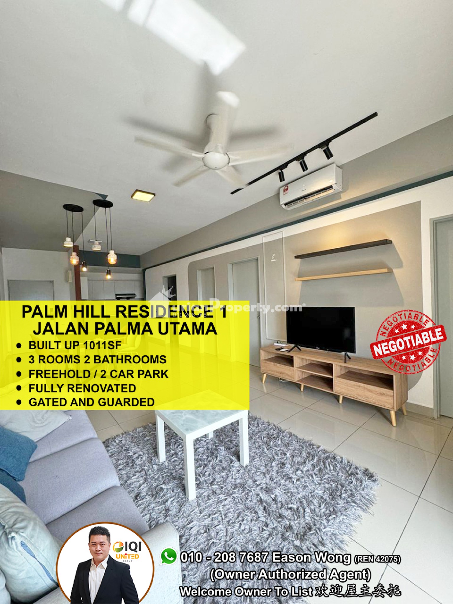 Condo For Rent at Residensi Bukit Palma 1